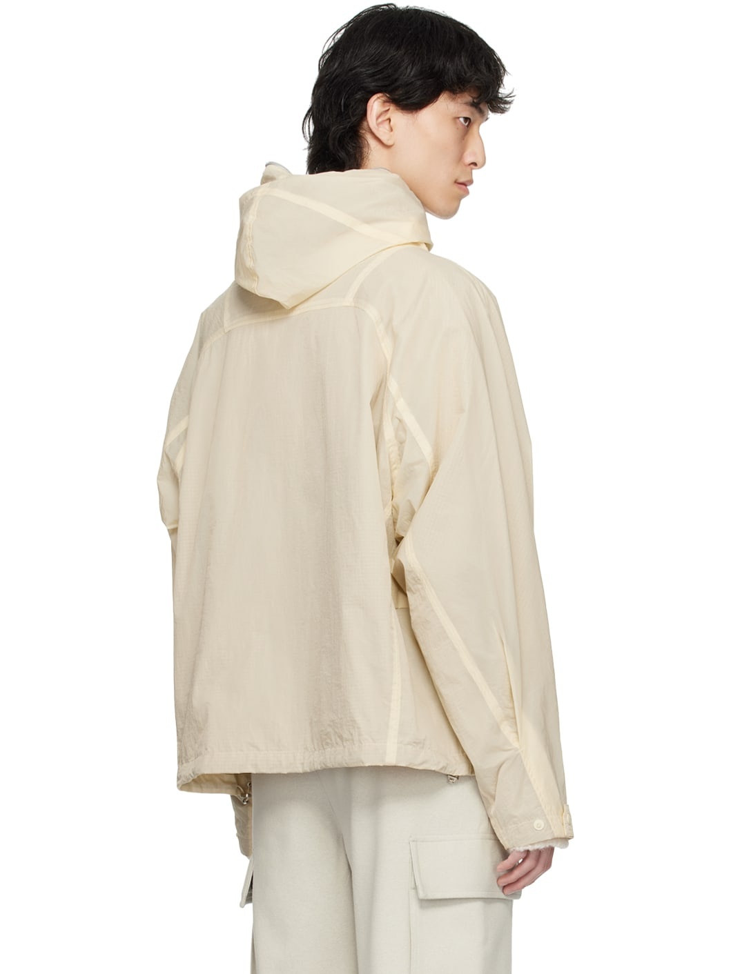 Beige Transform Jacket - 3