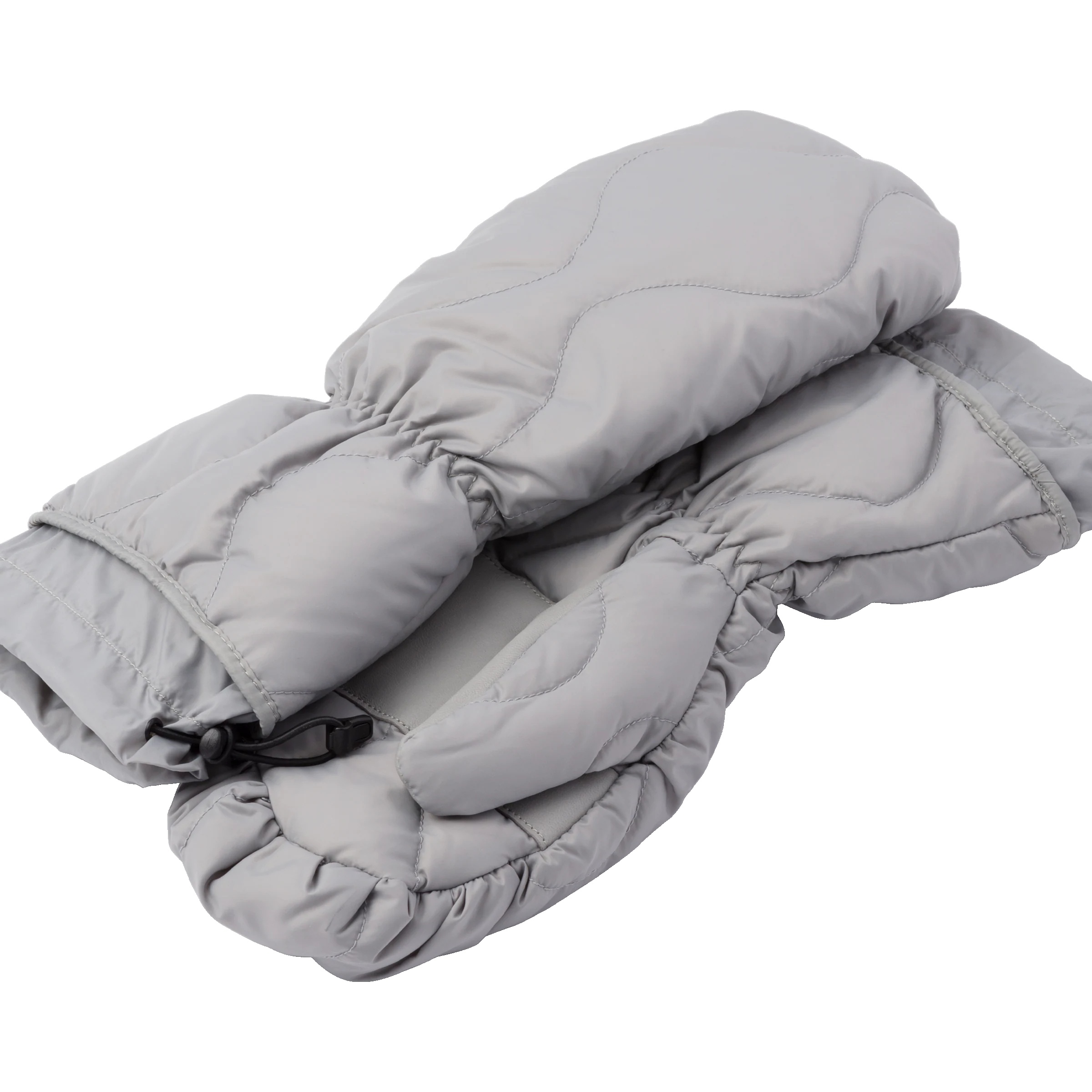 Quilted nylon mittens - 2