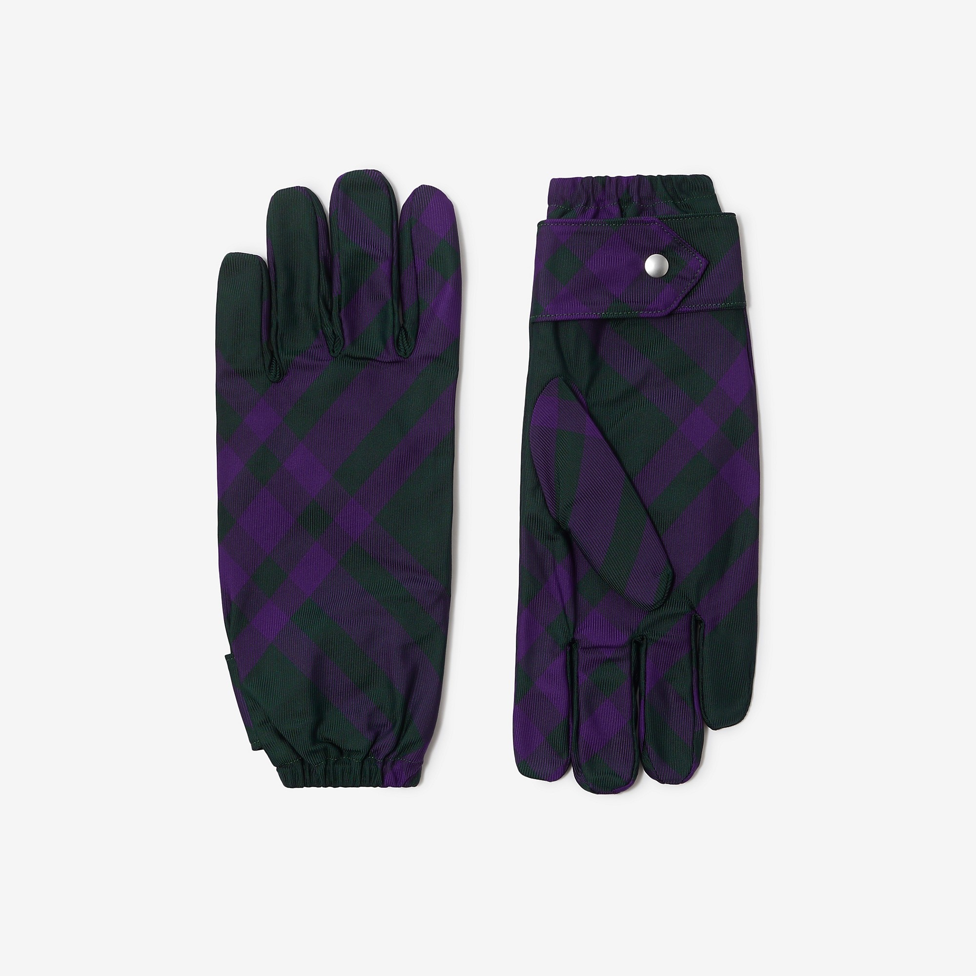 Check Nylon Gloves - 2