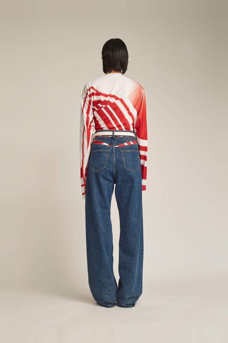 Y/Project Classic Peep Show Jean outlook