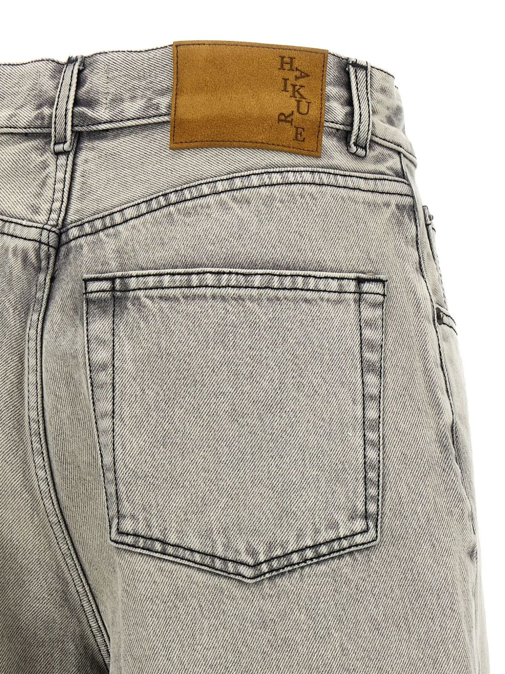 Belle five-pocket wide-leg jeans - 4