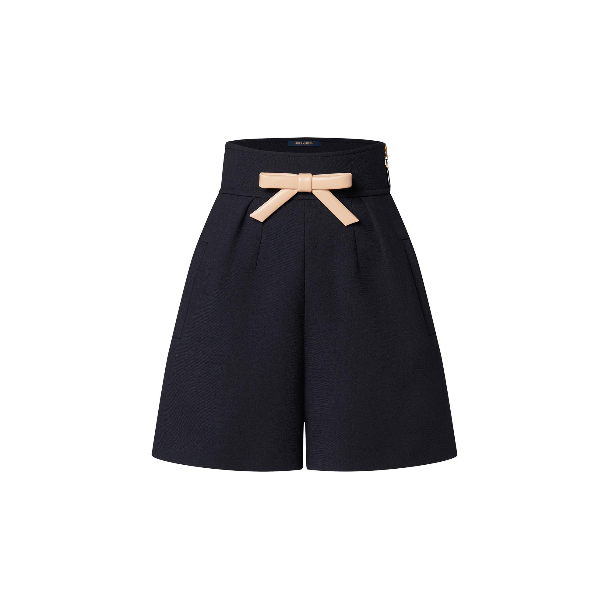 Bow Detail Tailored Shorts - 1