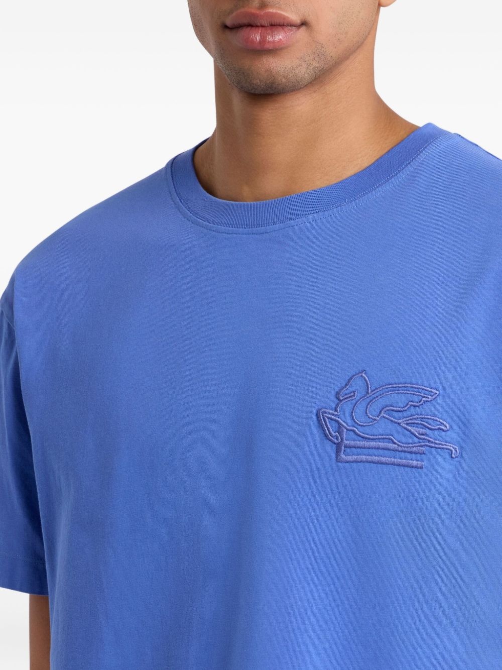logo-embroidered T-Shirt - 5