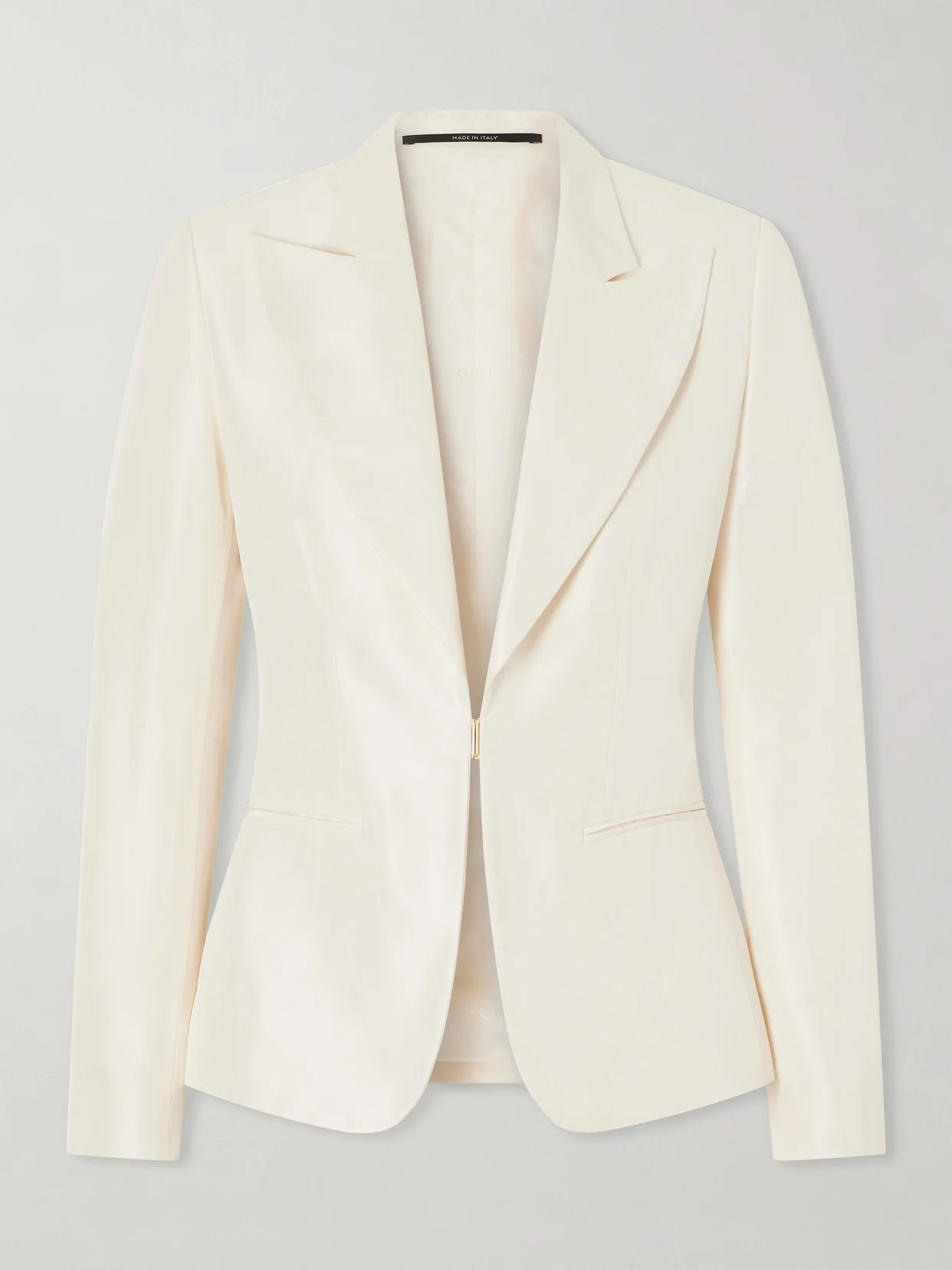 Silk-satin Blazer - 1