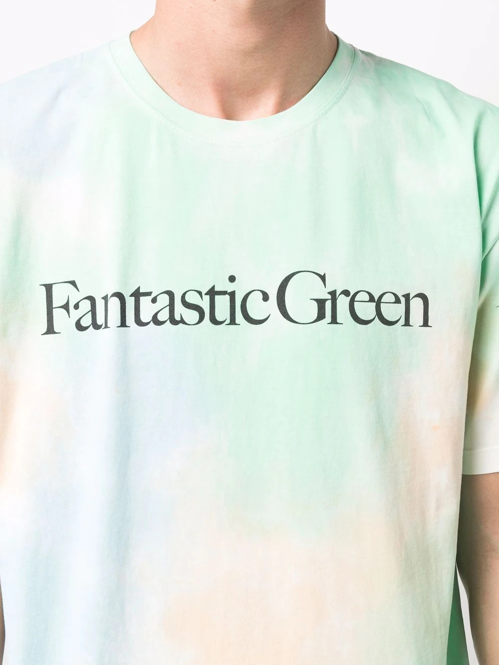 Fantastic Green tie-dye T-shirt - 5