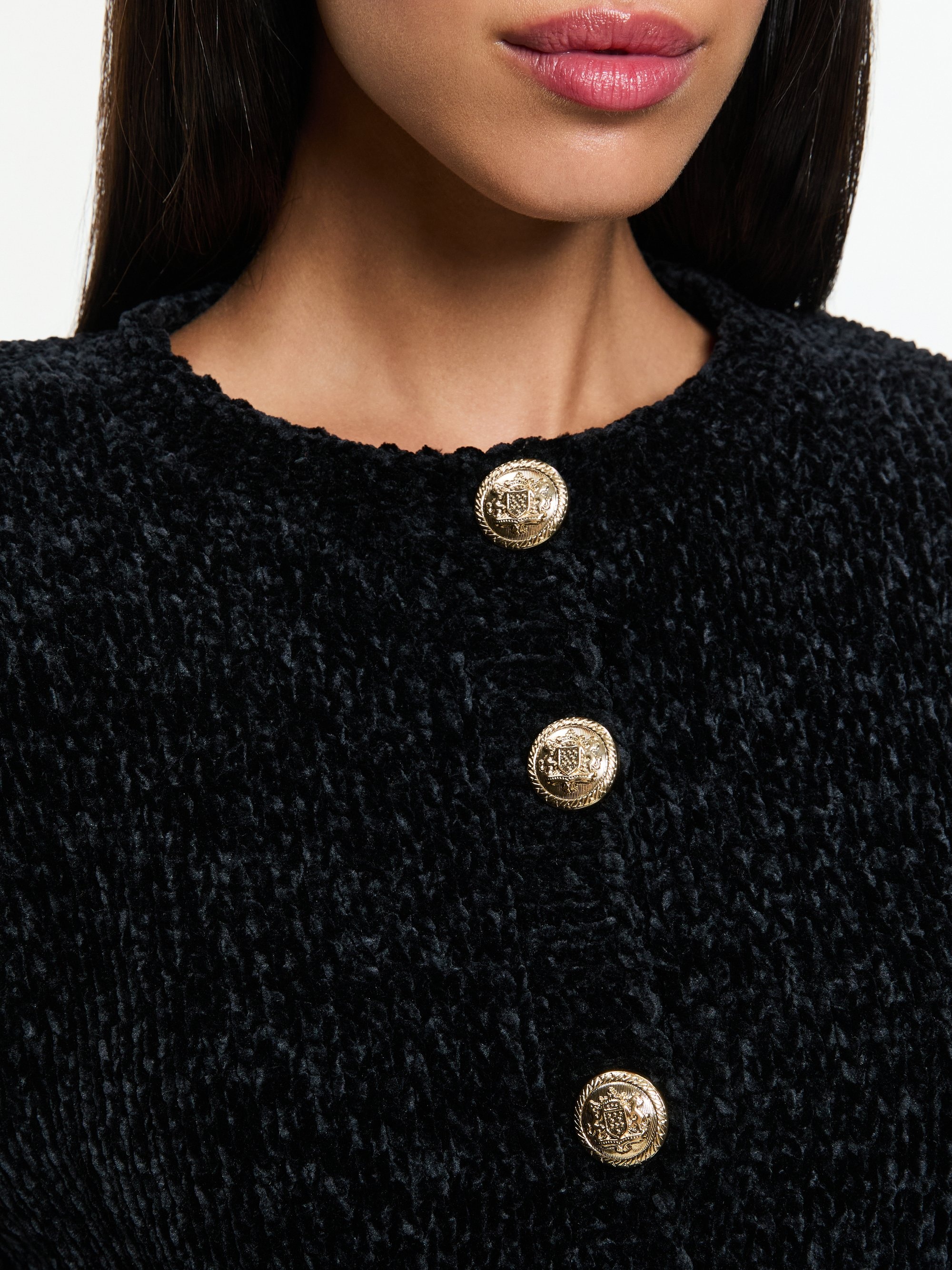 BREANNA CHUNKY KNIT CARDIGAN - 5
