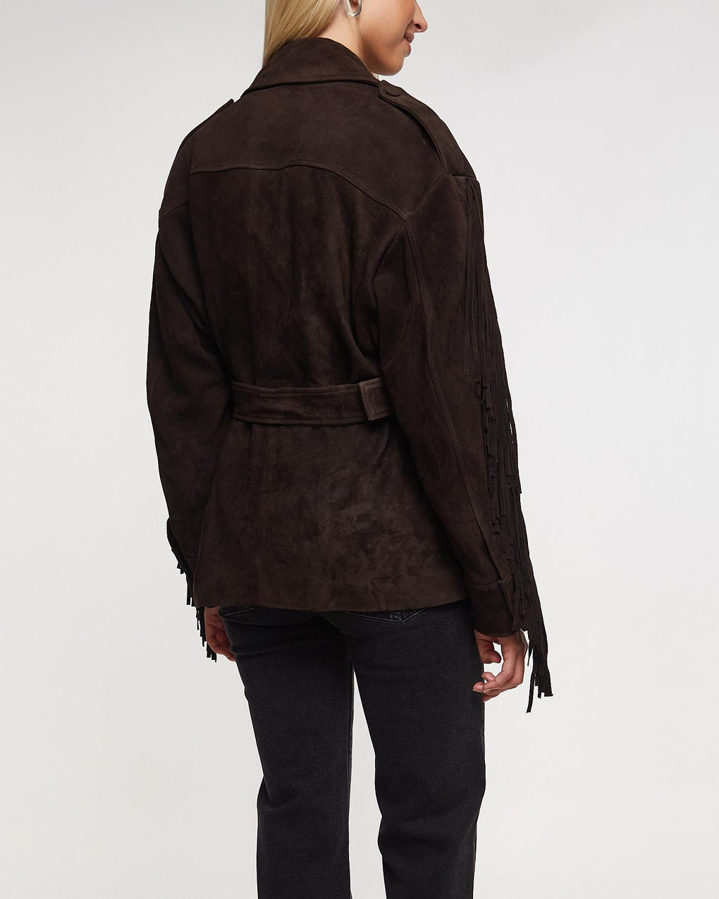 Jacket Cassidy Suede Mocca - 4