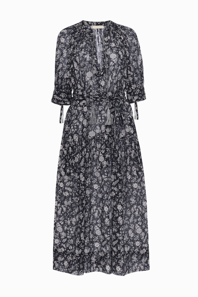 Selena Puff Sleeve Dress Coverup 5