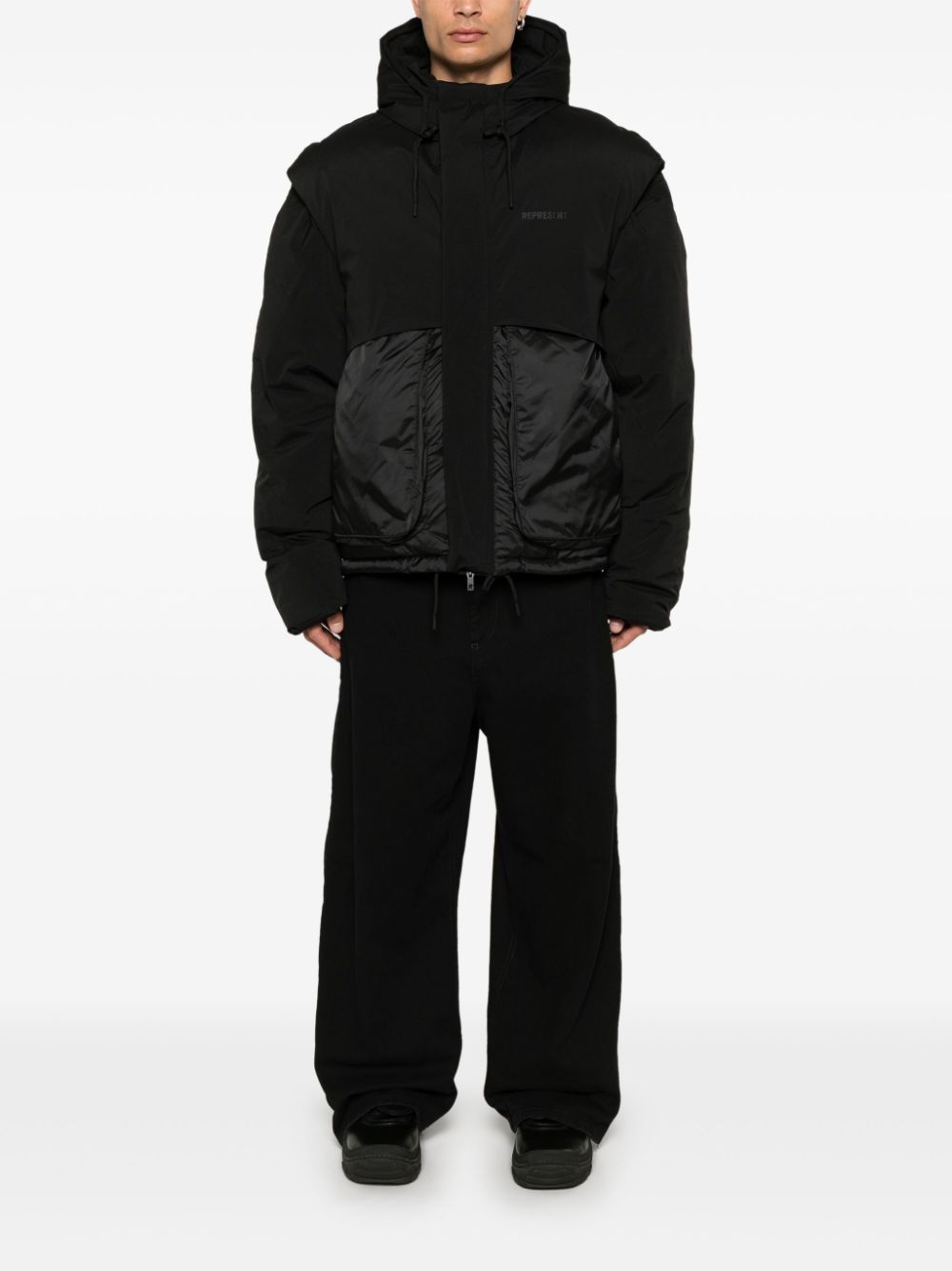 hooded puffer jacket - 2