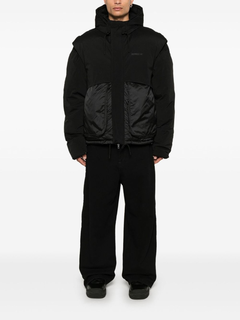 REPRESENT hooded puffer jacket outlook