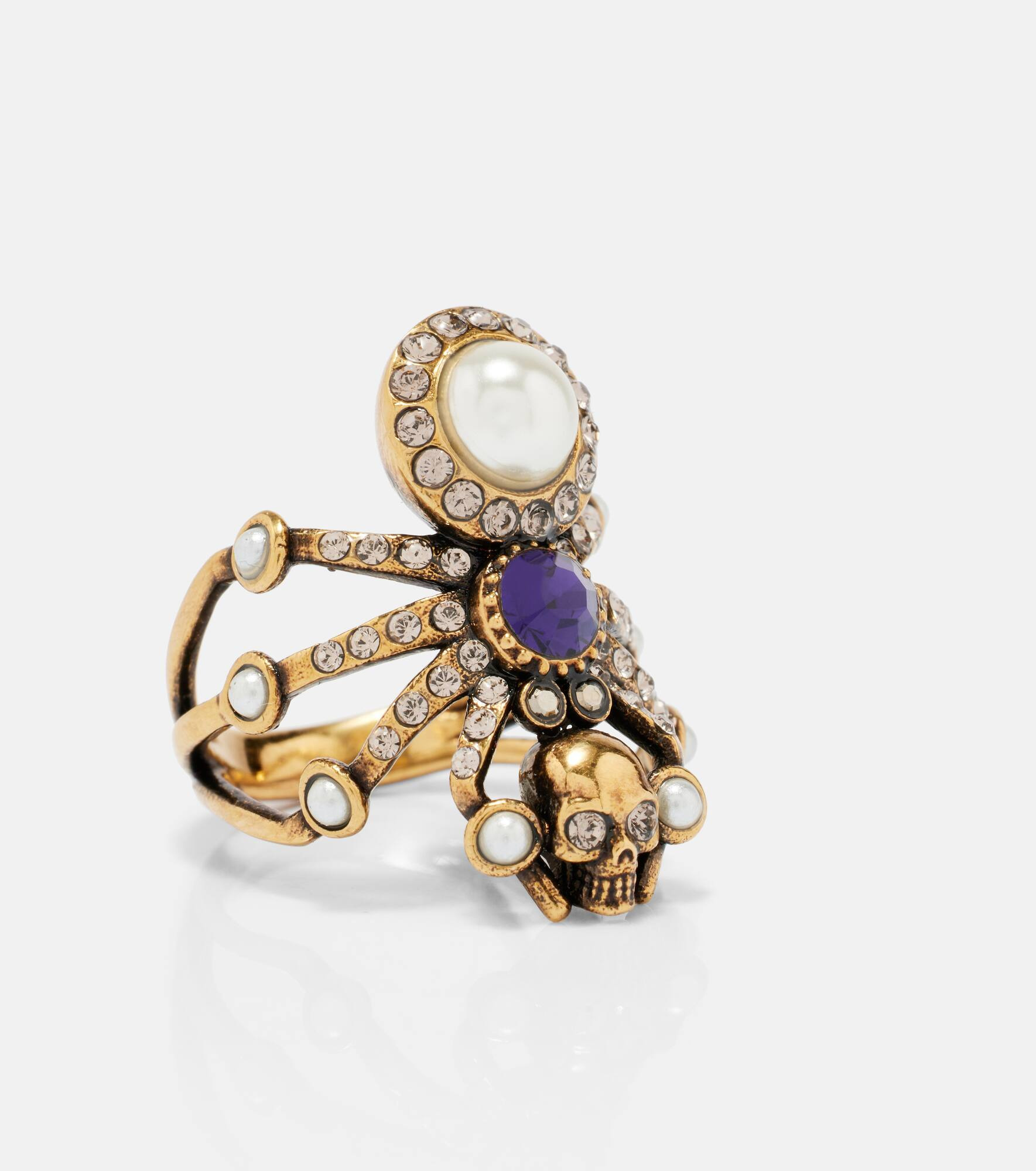 Spider embellished ring - 2