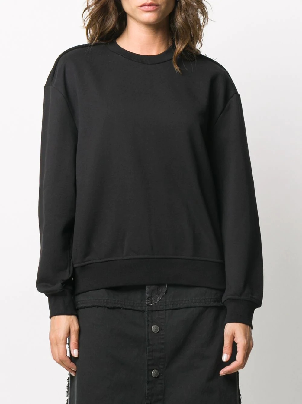 F-Biel panelled raw-cut sweatshirt - 4