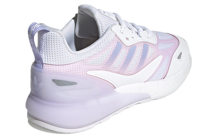 (WMNS) adidas ZX 2K Boost 2.0 'White Violet Tone' GZ7824 - 4