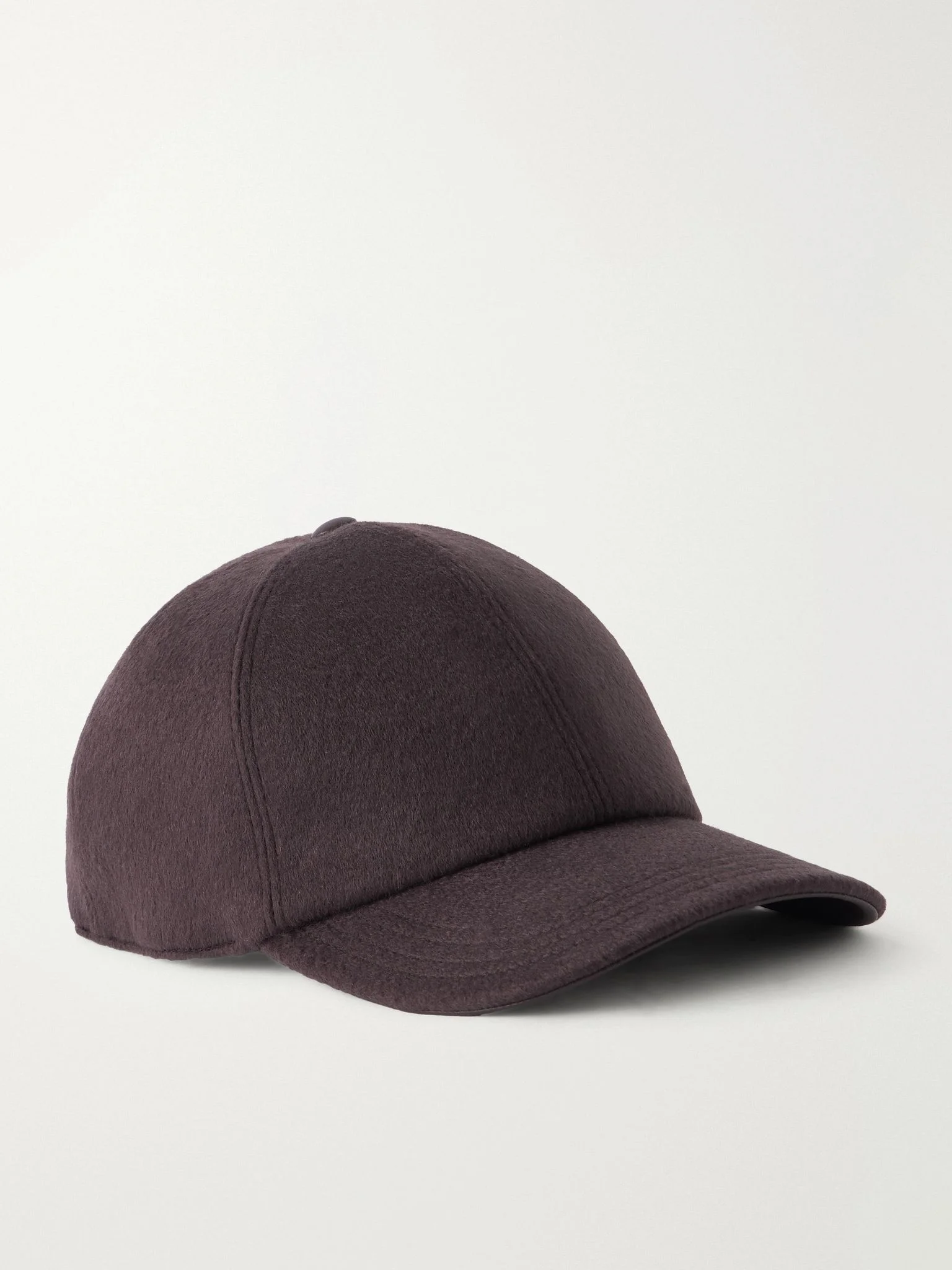 Brushed Cashmere Cap Brown - 1