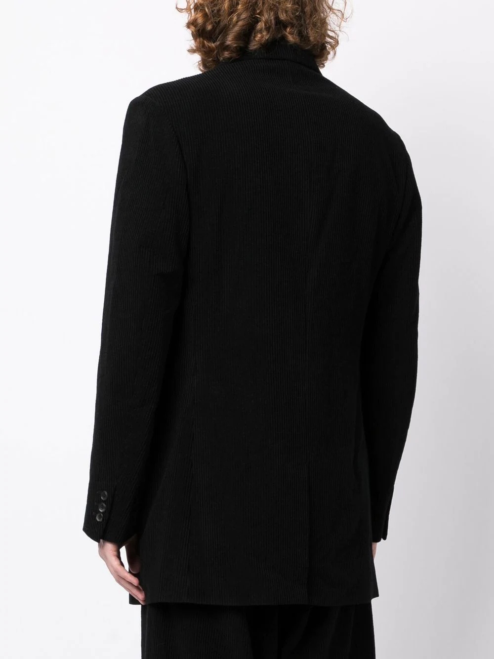 single-breasted wool blazer - 7