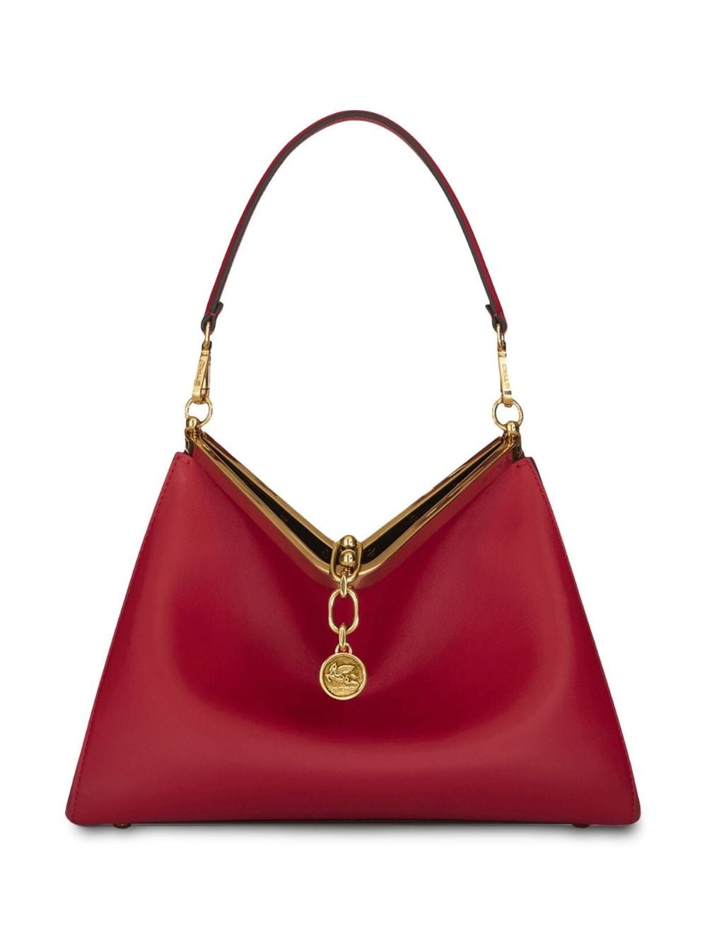 metal-frame shoulder bag - 1