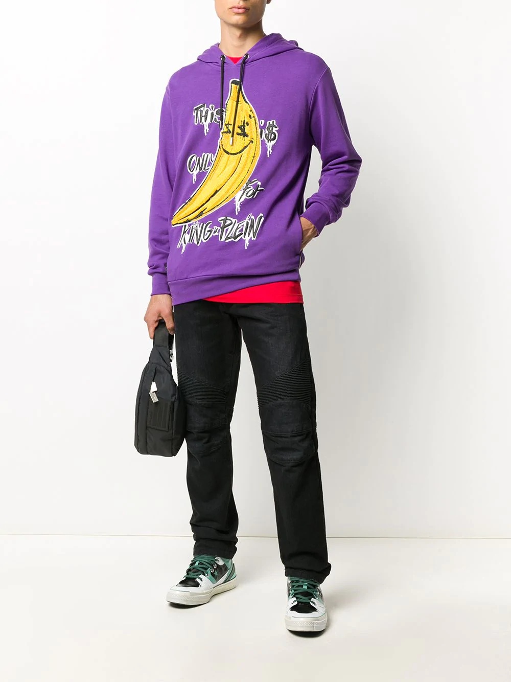 King Plein hooded sweatshirt - 2