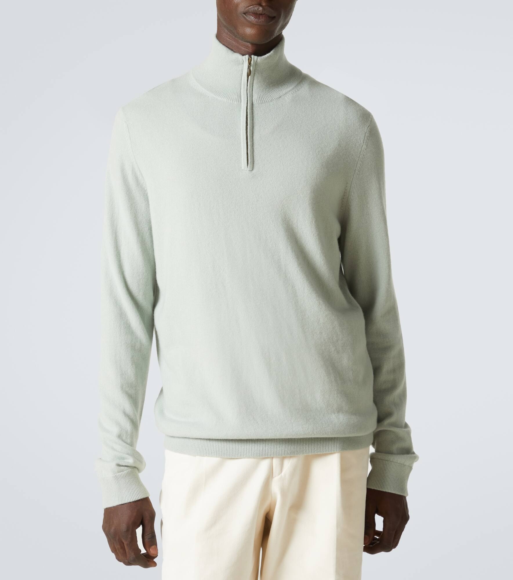 Dared cashmere half-zip sweater - 3