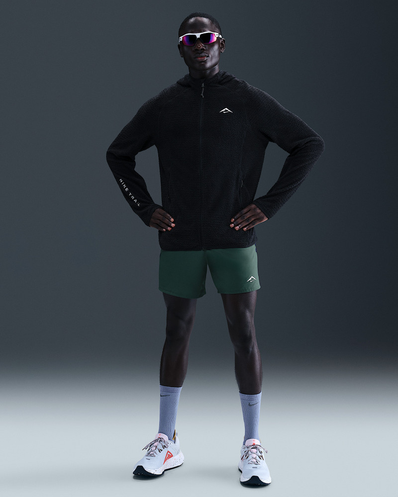 Nike Trail Men's Dri-FIT Fleece Running Jacket 4
