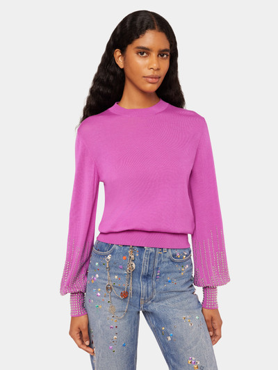 Paco Rabanne FUSHIA SWEATER WITH SEQUINS outlook