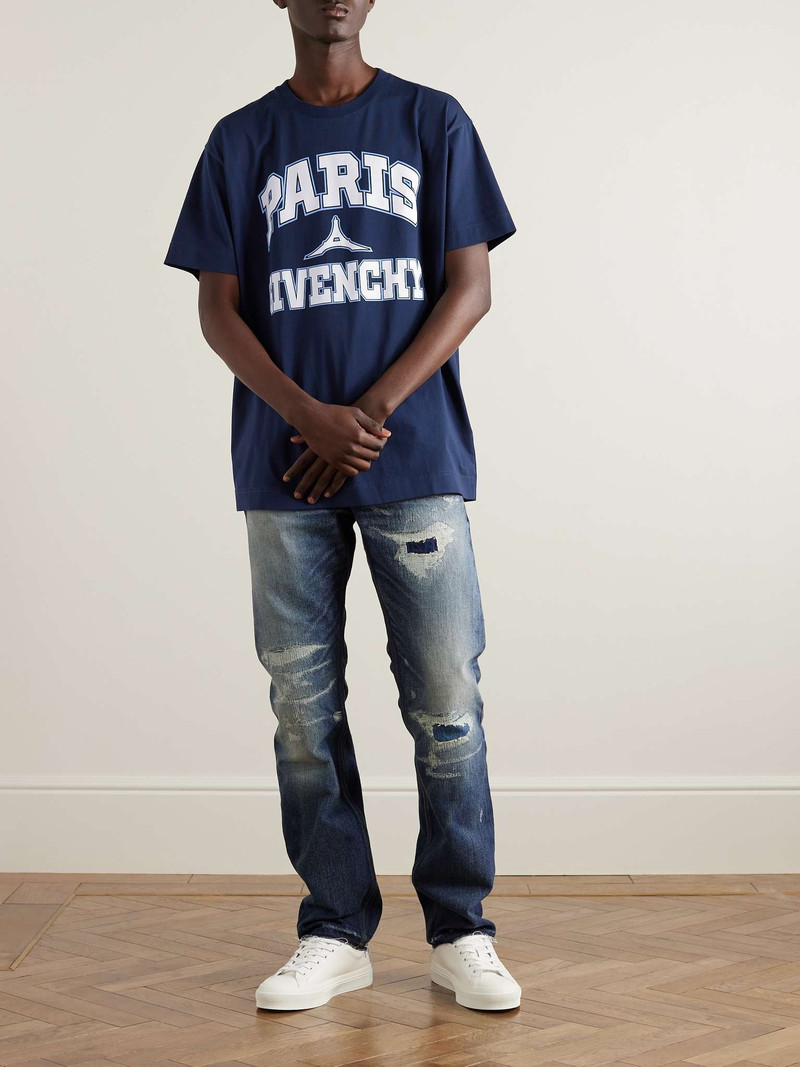 Givenchy Paris Logo-Print Cotton-Jersey T-Shirt outlook