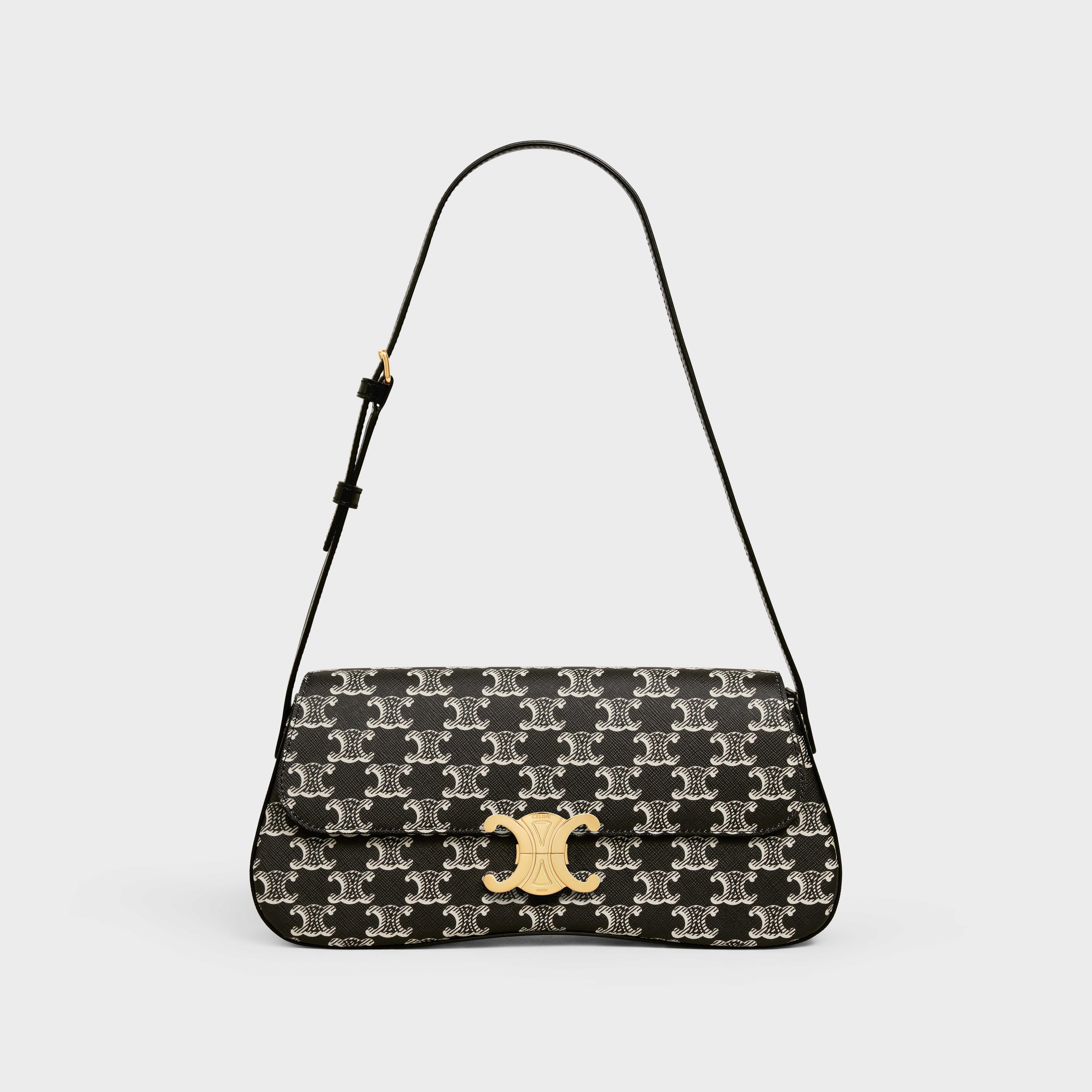 MEDIUM CELINE LOLA BAG in Triomphe Canvas Two-Tone - 6