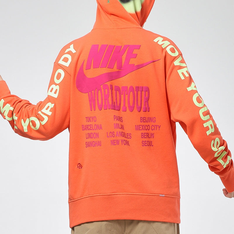 Nike MENS Sportswear Pullover French Terry Orange DA0932-842 4