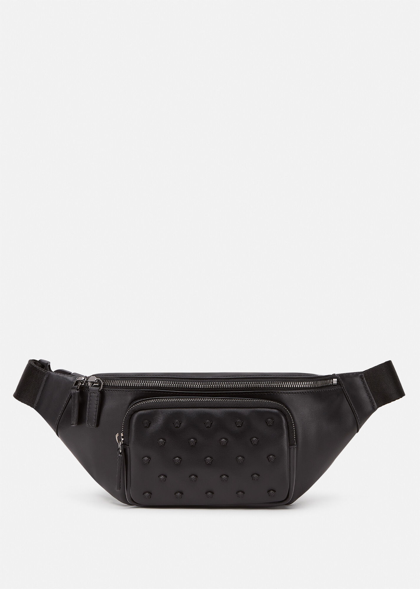 Medusa Stud Leather Belt Bag - 1