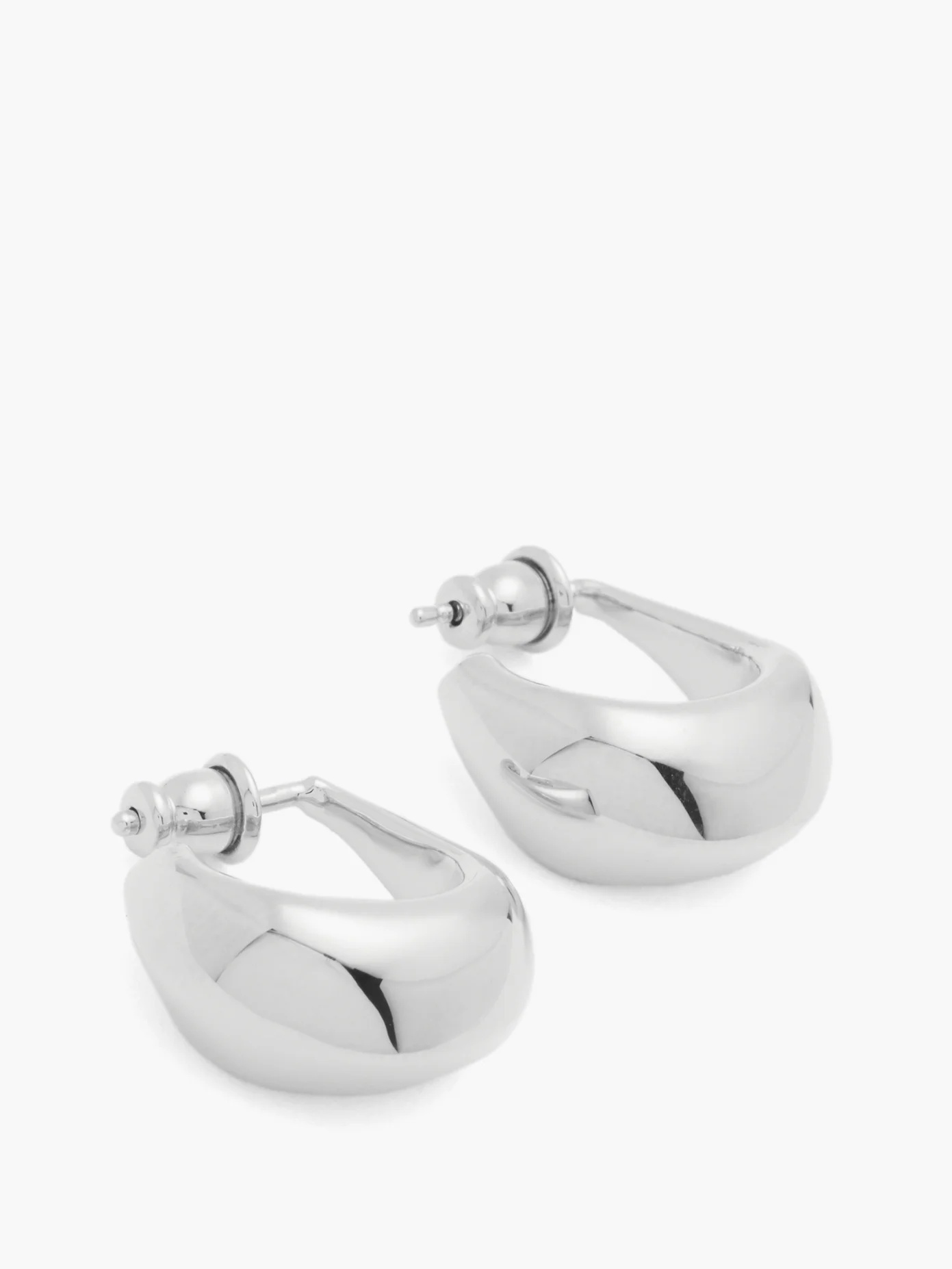 Hoop short-drop earrings - 5