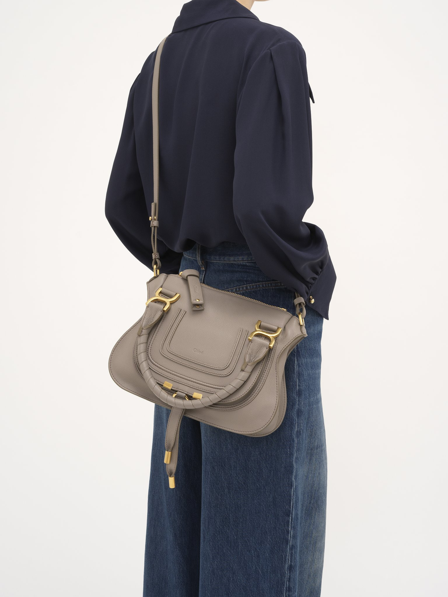 MARCIE SMALL DOUBLE CARRY BAG - 8