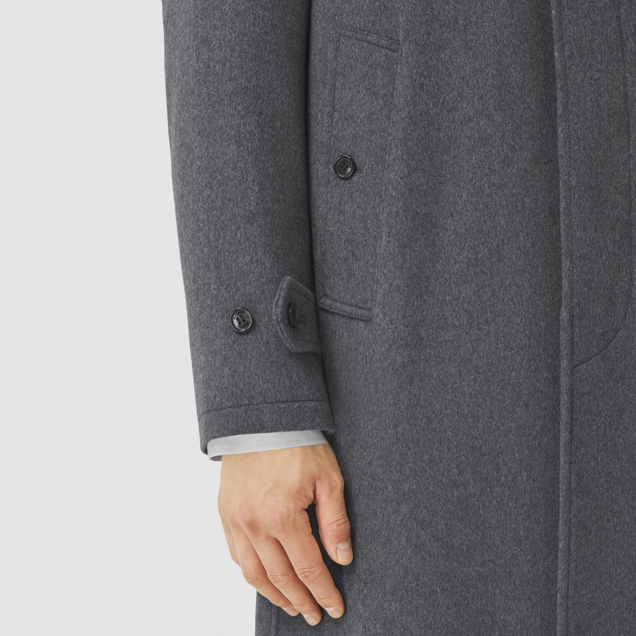 Cashmere Car Coat - 6