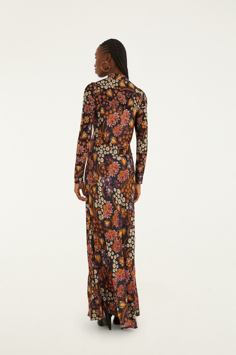 Black Lili Slip Maxi Dress 3