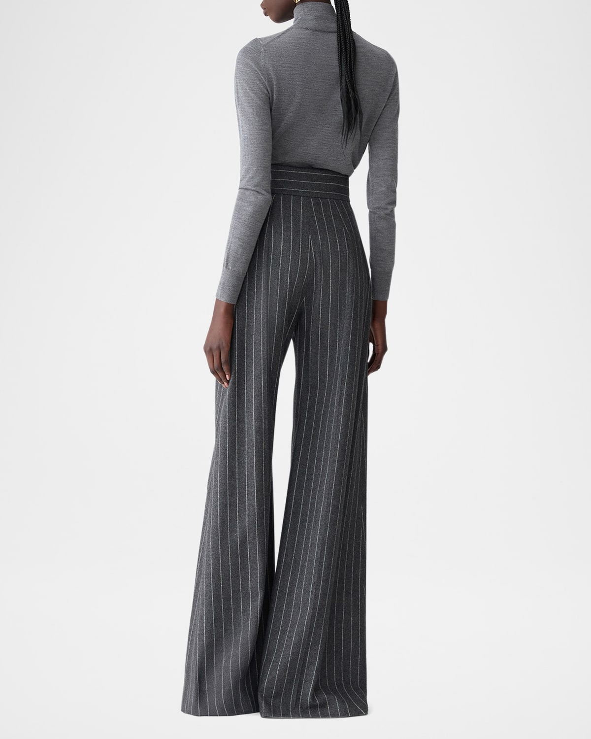 Turtleneck Wool-Silk Sweater - 3