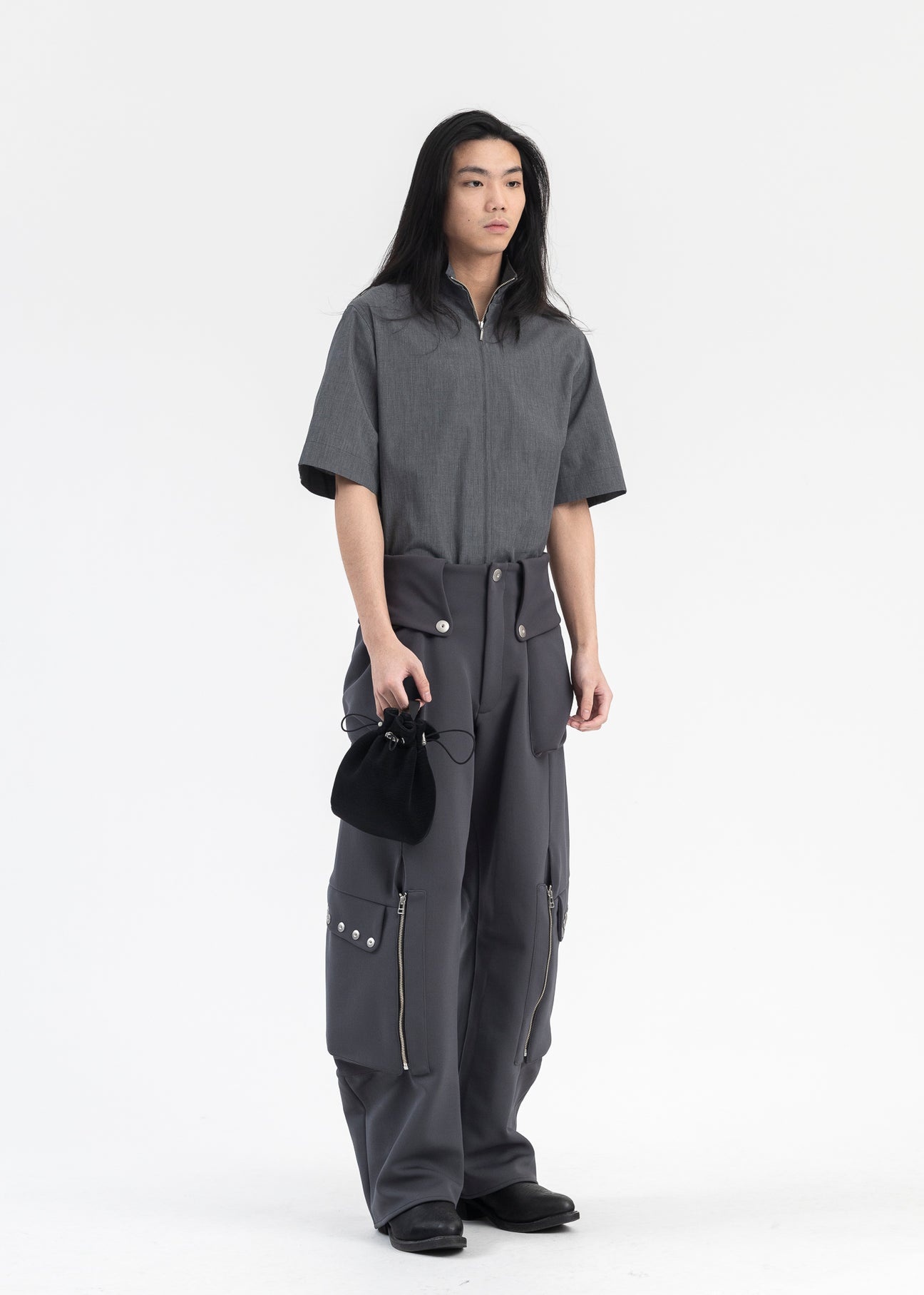 BLACK FILTER MESH POUCH B - 4