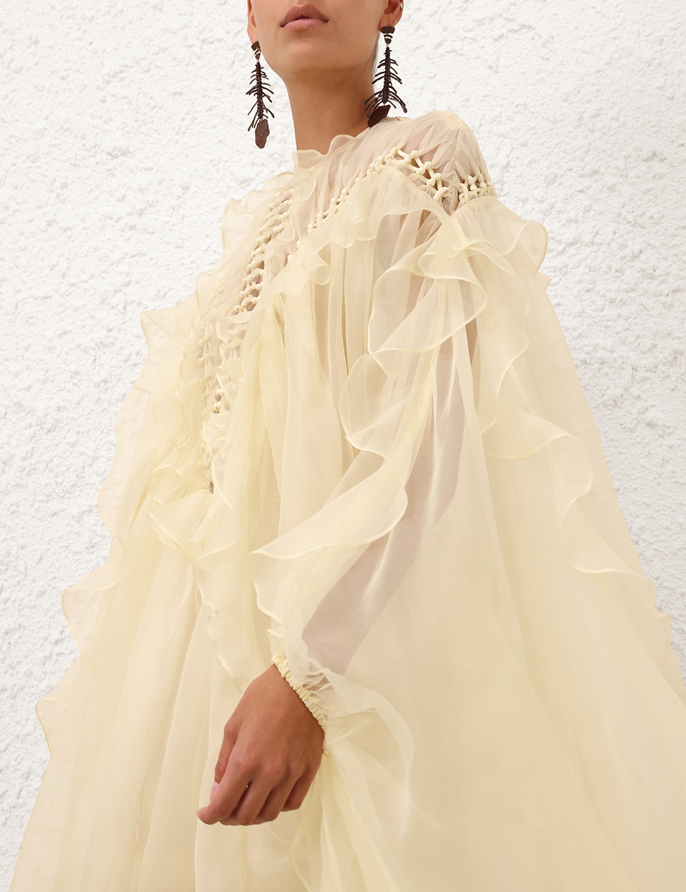 BALANCE BRAIDED BILLOW DRESS - 5