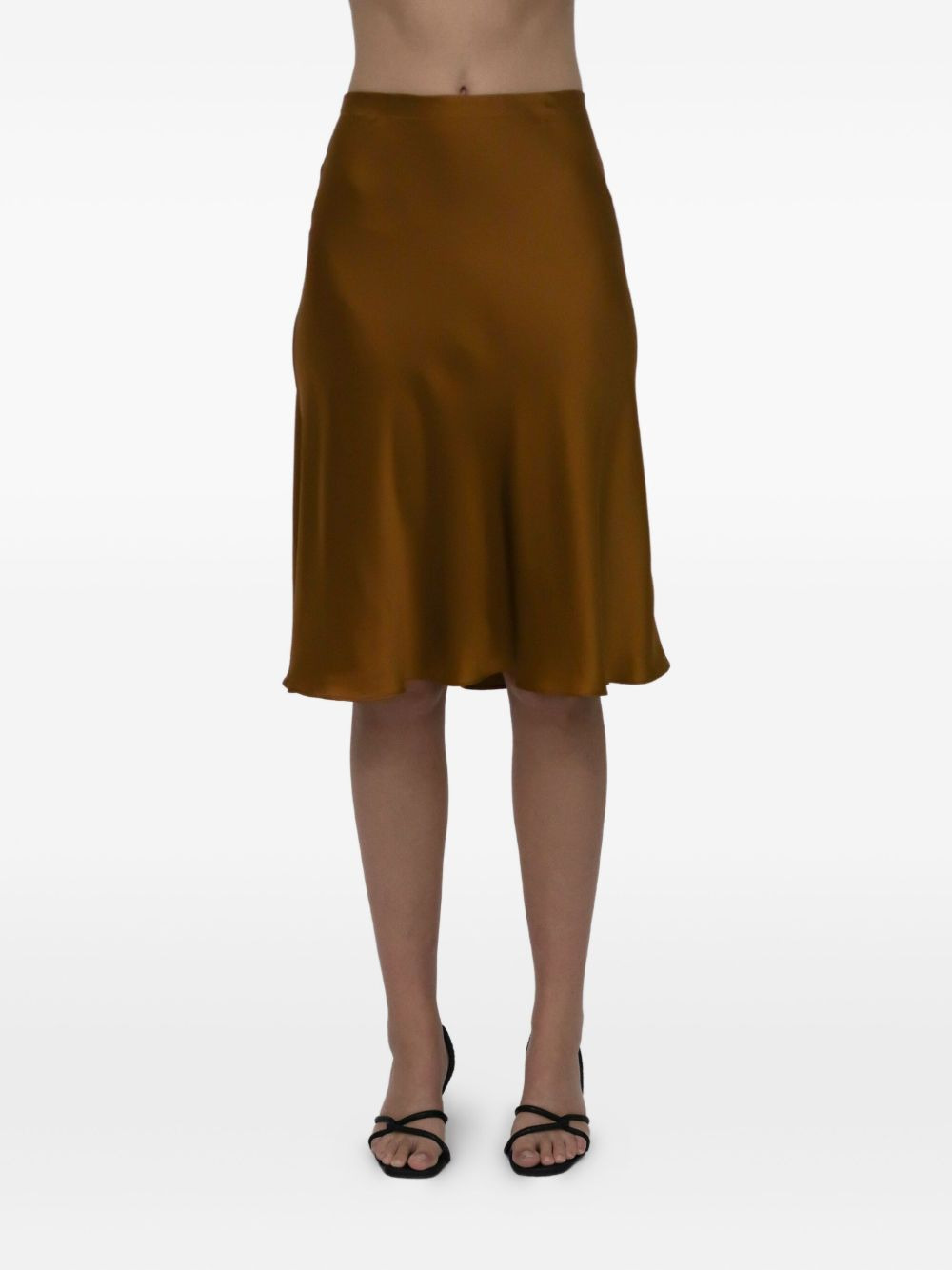 Bias silk skirt - 5