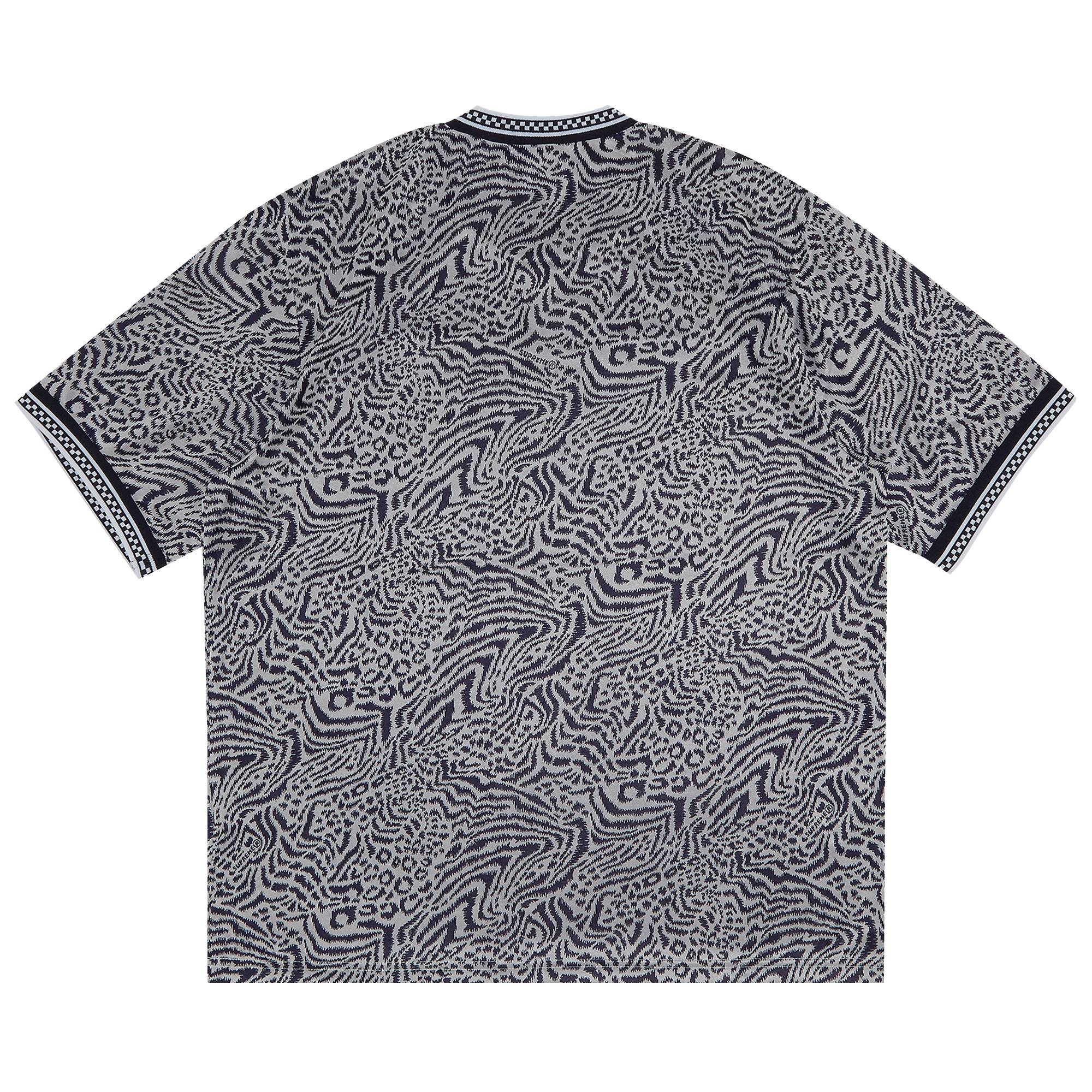 Supreme Supreme x Umbro Jacquard Animal Print Soccer Jersey 'Navy