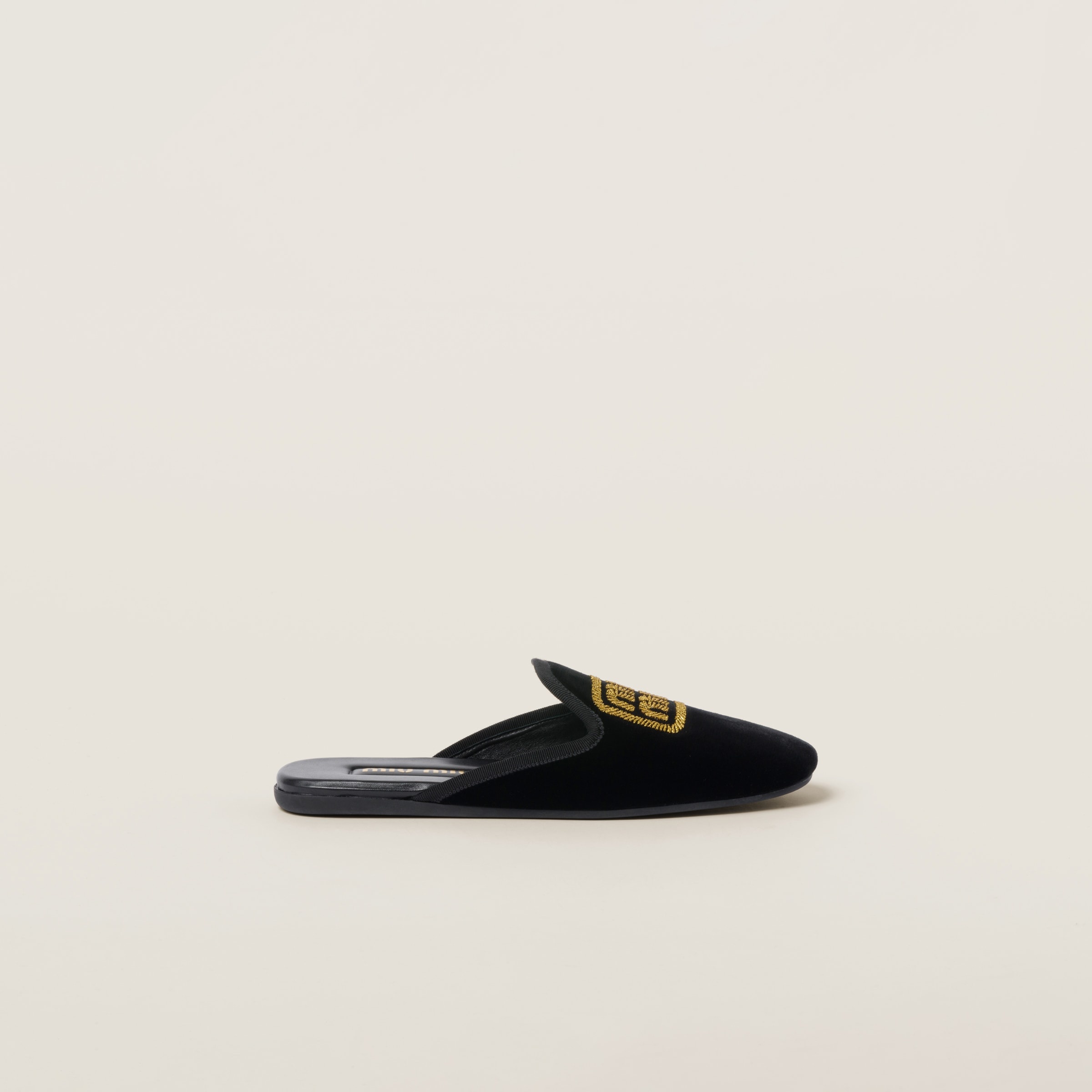 Velvet slippers - 2