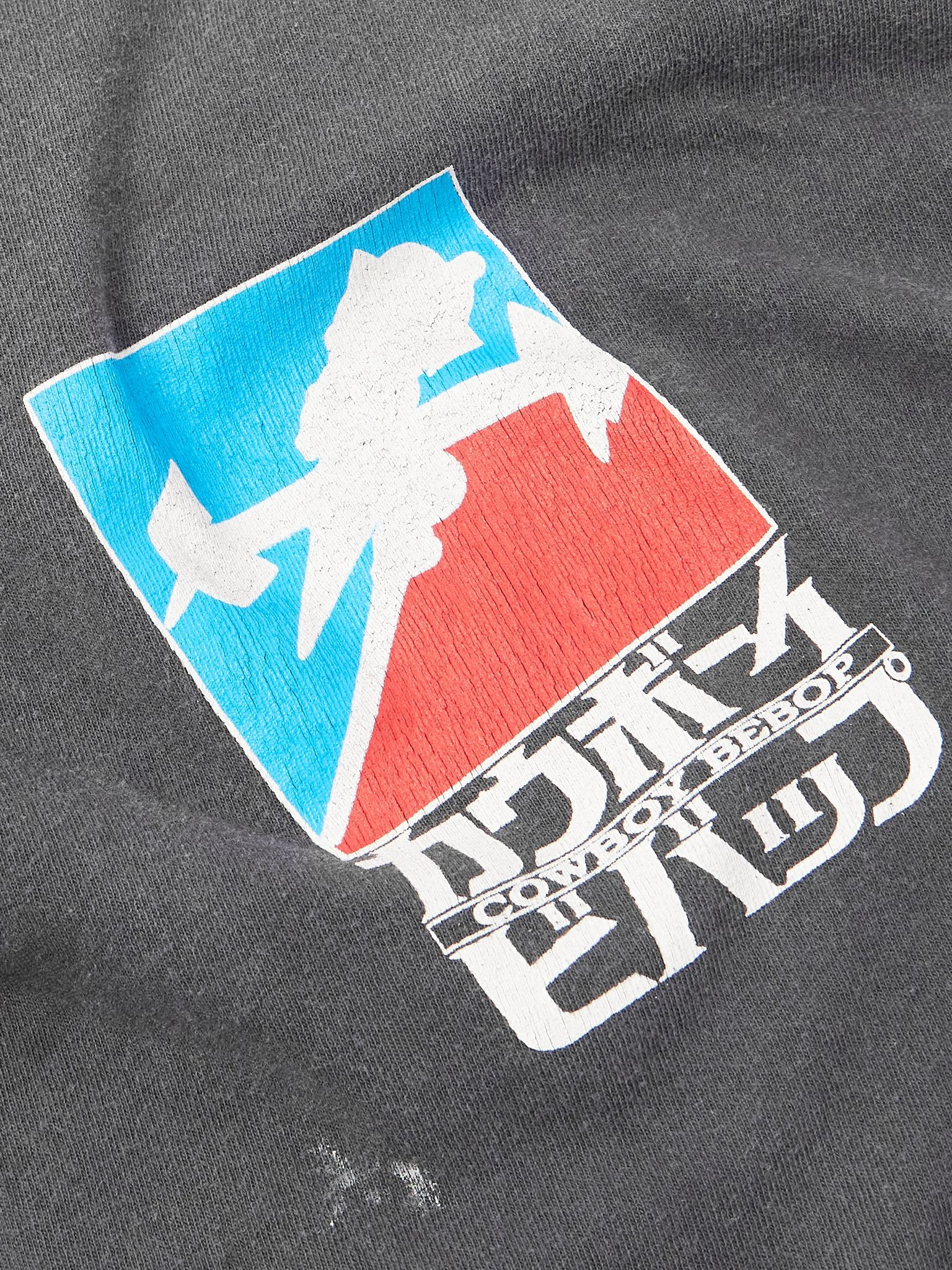 + Cowboy Bebop Easy Come Printed Cotton-Jersey T-Shirt Black - 5