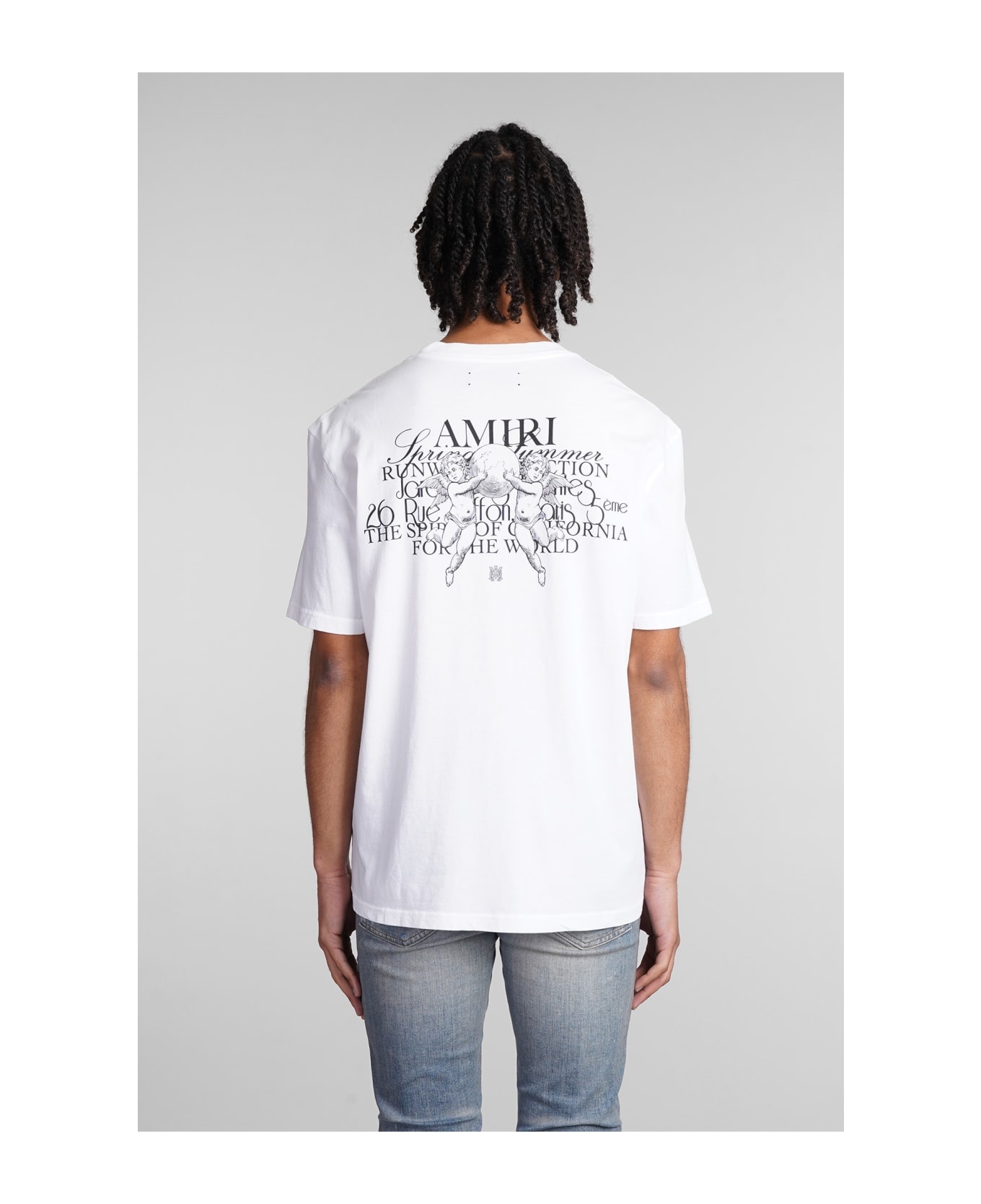 T-shirt In White Cotton - 3