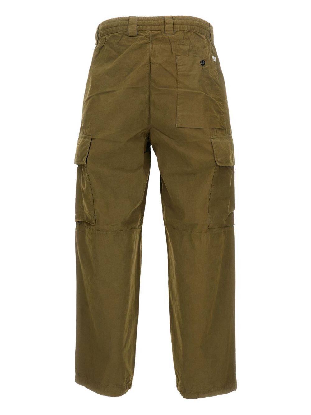 multi-pocket cargo straight-leg trousers - 2