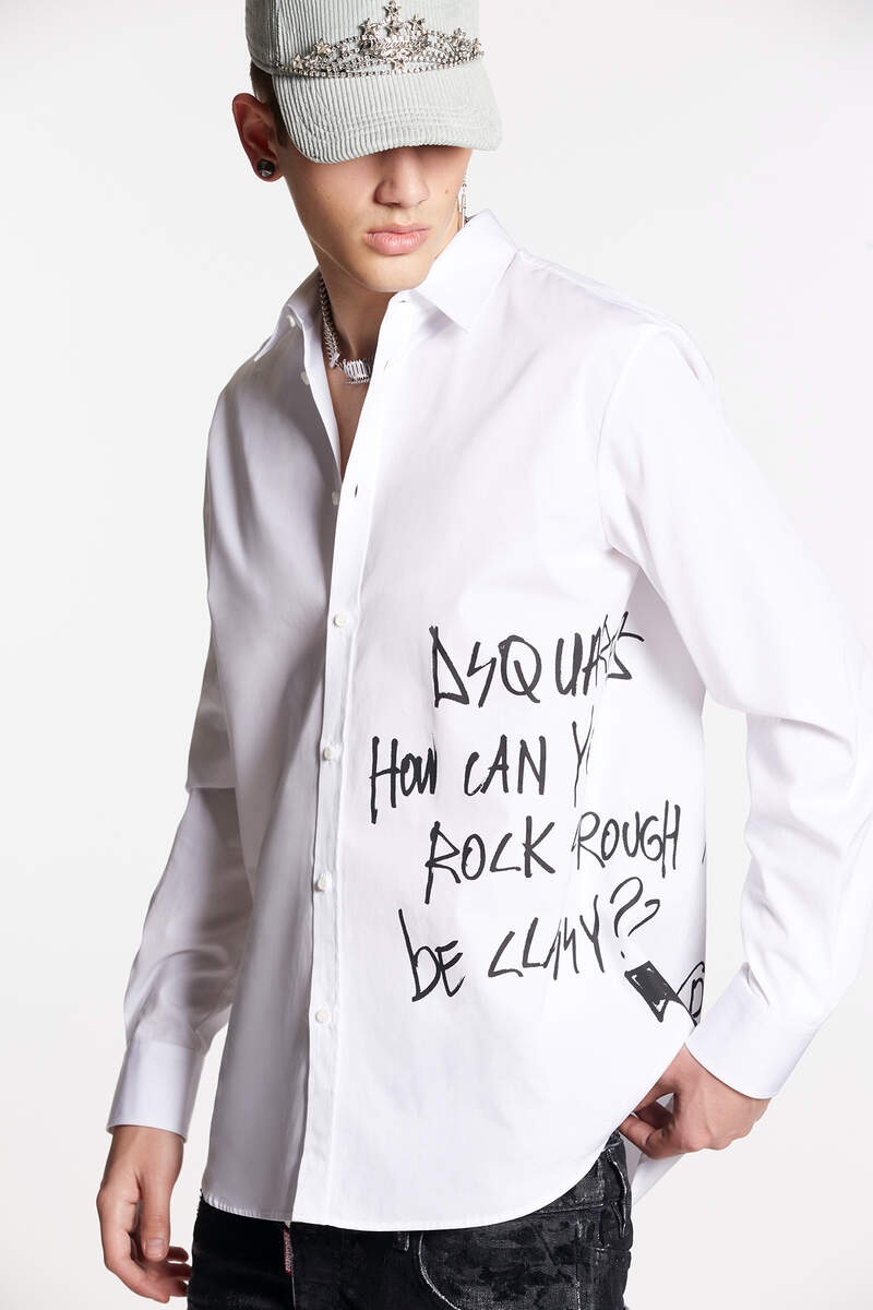 RELAXED DAN GRAFFITI SHIRT - 1