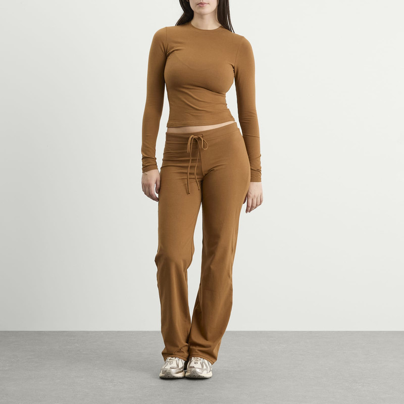 SKIMS SKIMS Cotton Jersey Long Sleeve Top outlook