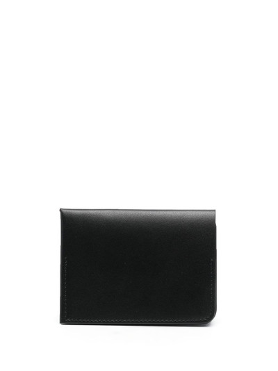 Jil Sander logo-print leather cardholder outlook