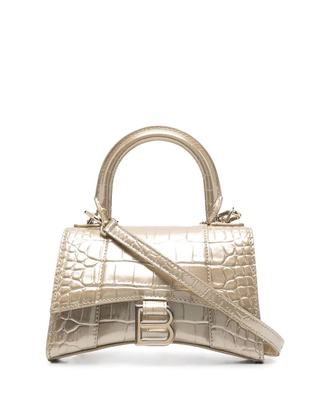 XS Hourglass top-handle bag - 1