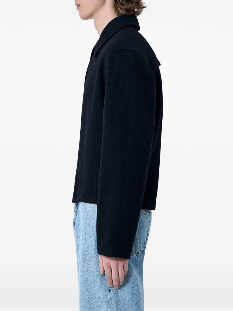 RIER long-sleeved polo sweater outlook