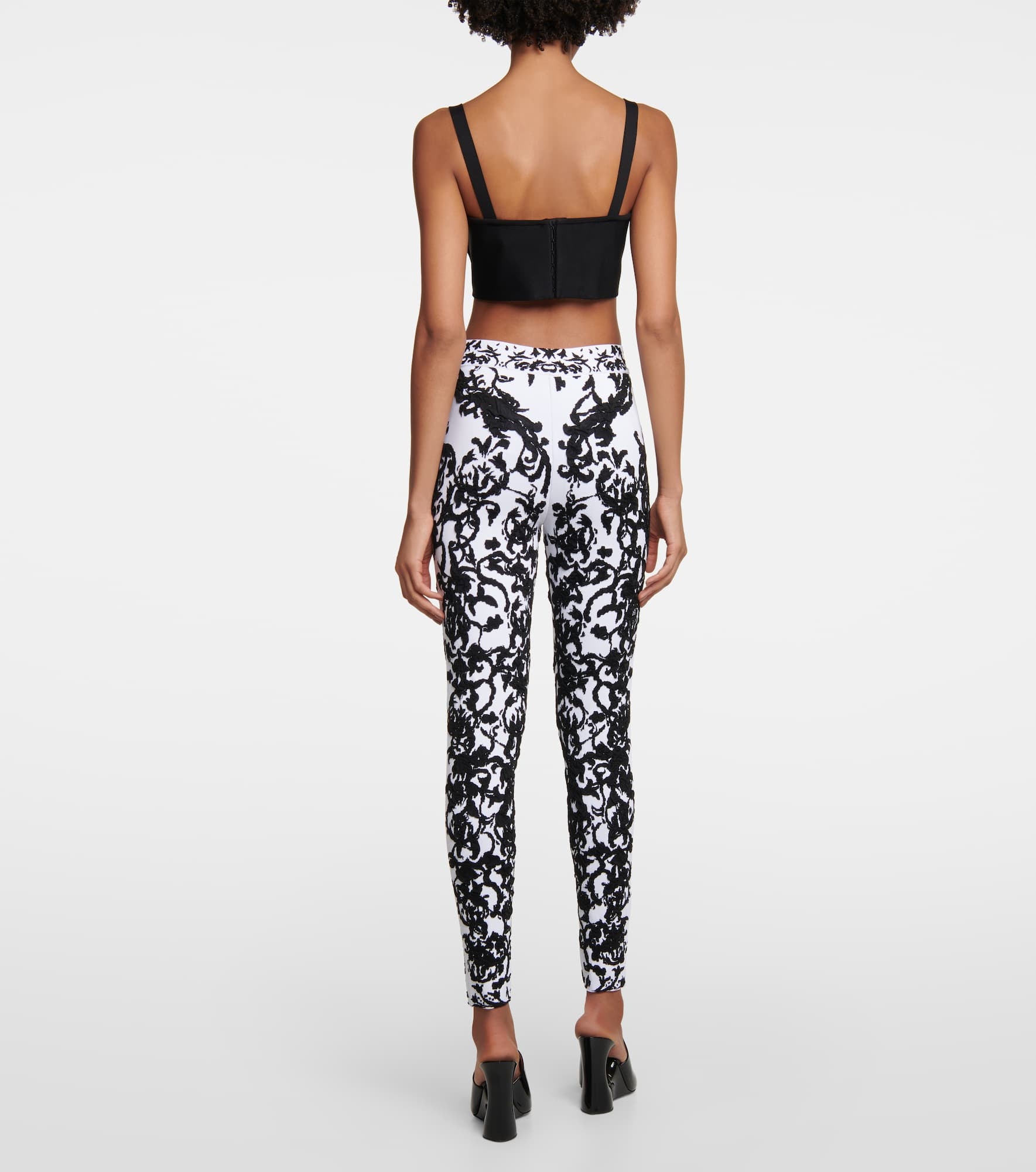 Jacquard leggings - 3