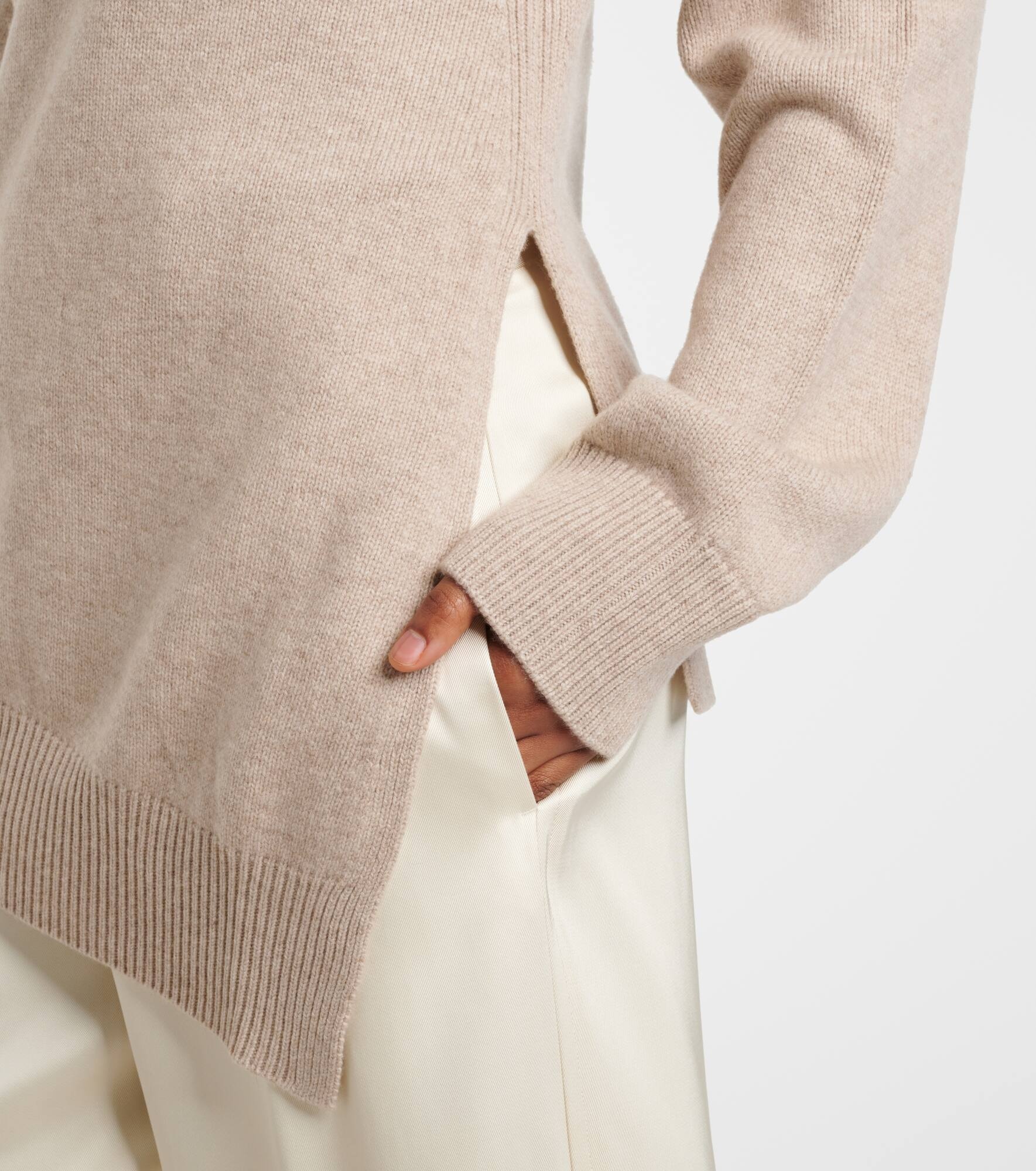 Wool and cashmere sweater - 5