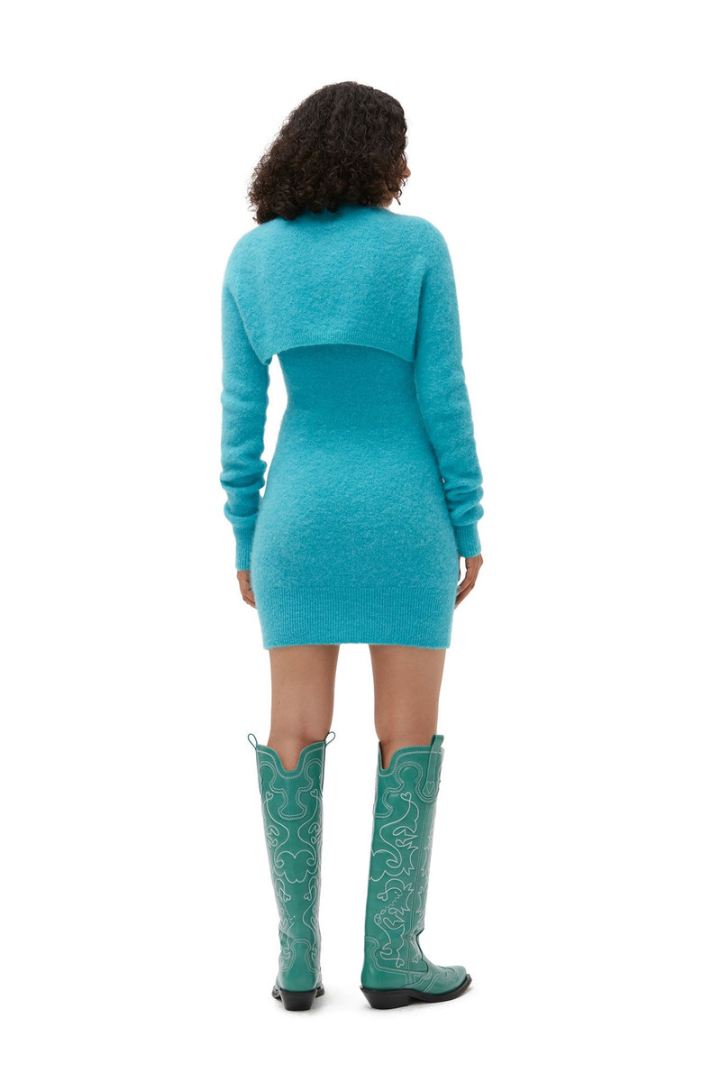 BLUE BRUSHED ALPACA BOLERO 7