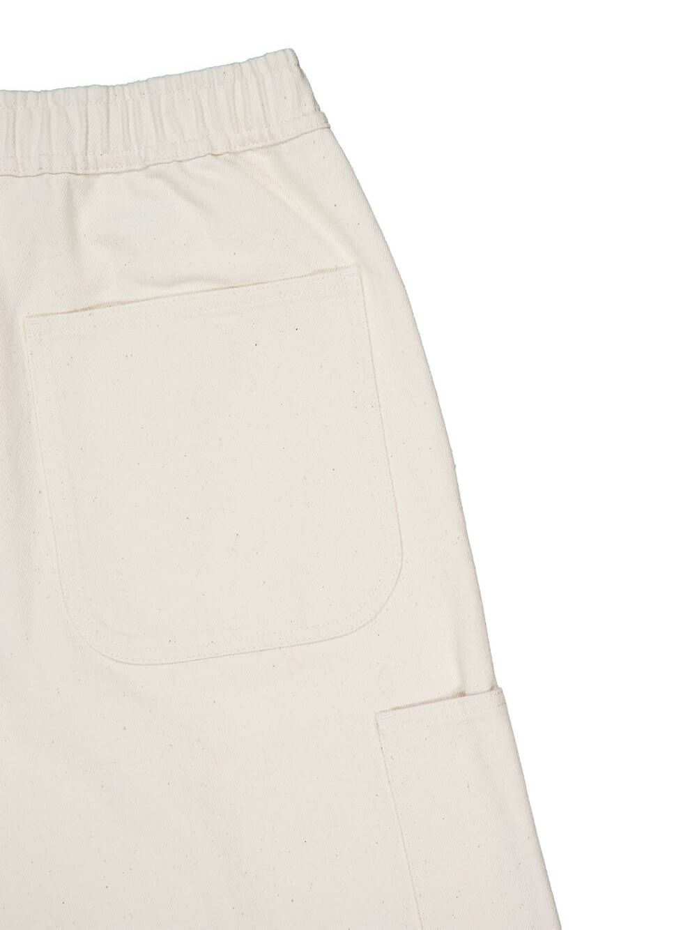 L100001 patch-pocket elasticated shorts - 3